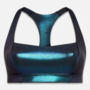 NWT: Savage x Fenty Fast Lane Oil Slick Sports Bra